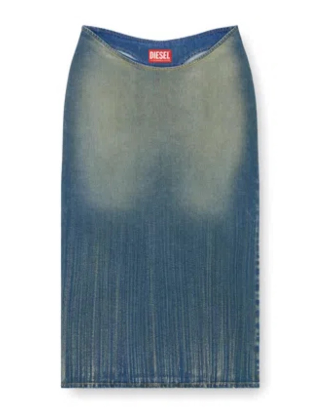 Diesel Gonna Pencil Maury Denim Skirt Streaky Leggero In Tobedefined | 31 NWT